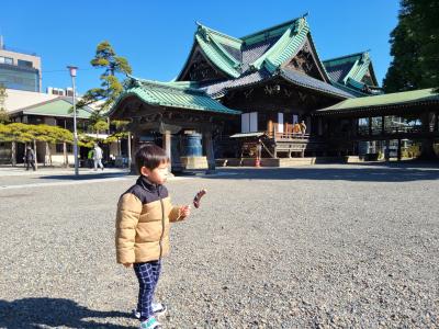 2024年3月 3歳児と葛飾区柴又に行ってきた