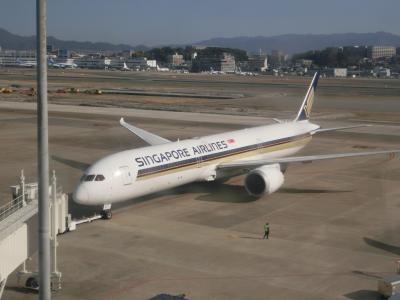 絶対にシンガポール航空で海外旅行に行くぞ！そんな中SQのB787-10を拝みに行く為に福岡空港に行った編