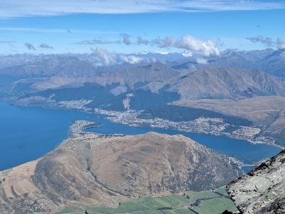 クイーンズタウンで絶景の日帰り登山 ベンロモンド・ロブロイ氷河・リマーカブルズ (1-day hike around Queenstown)