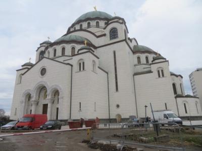 セルビア　「行った所・見た所」　ベオグラードの観光（カレメグダン・聖サヴァ大聖堂・歴史博物館）