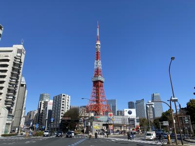 2024年3月　東京タワーを拝んでから愛宕神社・日比谷公園へ