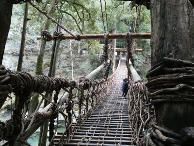 四国一周、1,200㎞の旅　祖谷へ