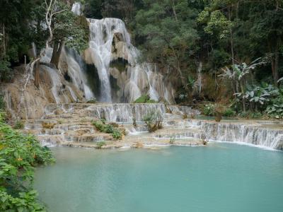 2024年1月　ラオスとベトナムの旅3　ルアンプラバンからの定番半日観光、クアンシーの滝へ　Luang Prabang
