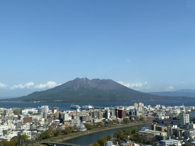 九州新幹線でシェラトン鹿児島へ