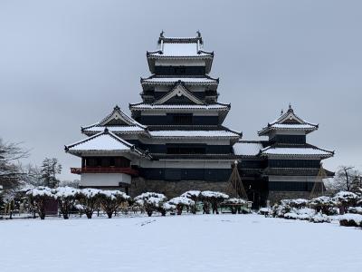 2024年3月 キュンパスで巡る雪の松本城