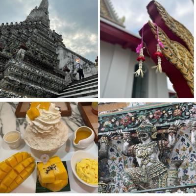 家族3人＊バンコク7泊8日3日目～ボートで三大寺院巡り～