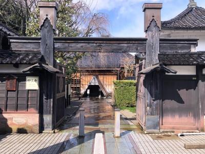 金沢旅行【第三日目】(最終日) ～今日のメーンの目的地は、「三大茶屋街」と忍者寺と呼ばれている「妙立寺」です。～～