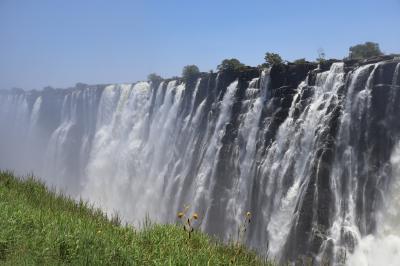 ザンビア　「行った所・見た所」　ビクトリアの滝をザンビア側から見物しました
