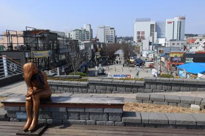 2024年3月 韓国旧江原道・正東津 江陵 束草をめぐる鉄道の旅 （７）江陵 中央市場・フラワーストリート散策編