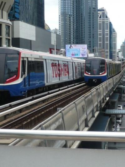 バンコクの都市交通路線ＢＴＳを南端から北端へ乗って確認しました。(その３)