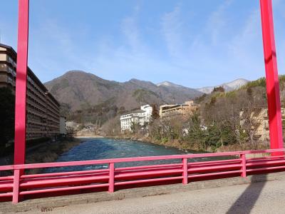 1ひとり旅　群馬県　上牧温泉&#9832;️　月がほほえむ宿の大峰館　はなかなかよかったﾈ