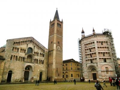 雨とトラブルにまみれた思い出に残るイタリア旅行  14  パルマ観光１