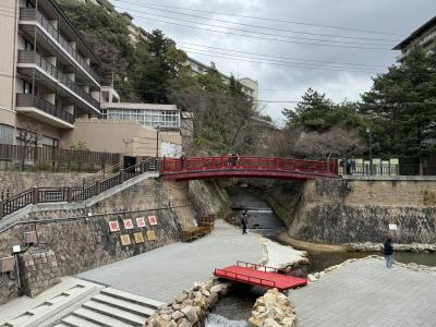 春の有馬温泉、神戸　３泊の旅（１）　～有馬温泉でのんびり２泊～