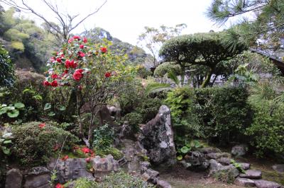 志布志麓散策 志布志城跡 平山氏庭園 天水家庭園 鳥濱氏庭園 ウラカフェ オマケの巨大カブトムシ像