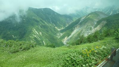 立山黒部アルペンルートを行く　その２　夏の高原へ