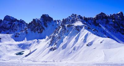 オーストリア インスブルックでスキー場を巡る