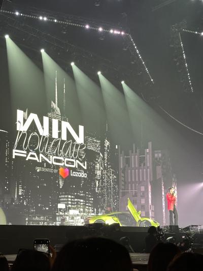 タイ旅行2日目 Win Fancon(コンサート本番)2024/2/17