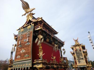 日本の伝統文化。春の高山祭。