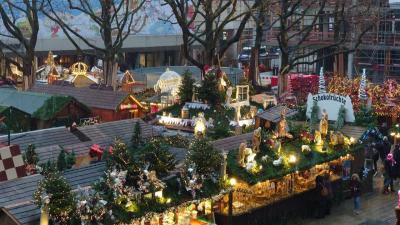 ４年ぶりのヨーロッパ　シュツットガルトのクリスマスマーケットはヨーロッパ最大