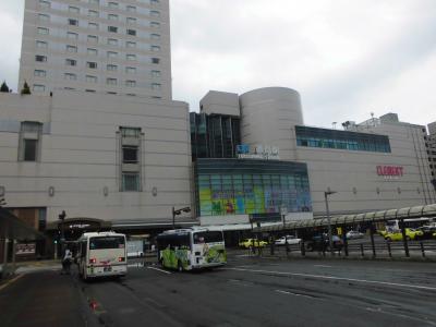 徳島城と徳島駅周辺の散策