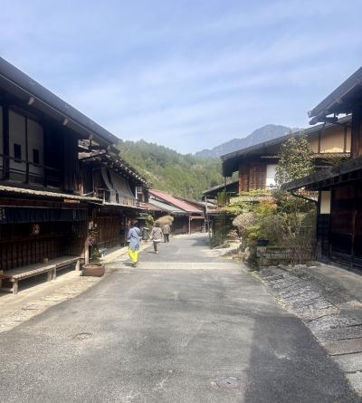 2時間弱のドライブ　妻籠へ