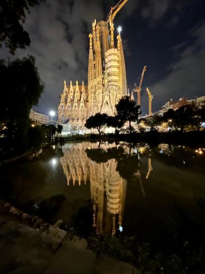 久しぶりのヨーロッパ旅行・バルセロナ２日目夜