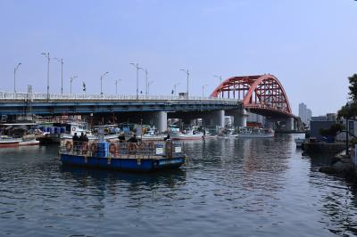 2024年3月 韓国旧江原道・正東津 江陵 束草をめぐる鉄道の旅 （13）花津浦海岸から束草市内へ、秋の童話ロケ地巡り編