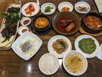 199回目訪韓(2024/5/16木～19日)①／⑨出国～入国～西面で昼食