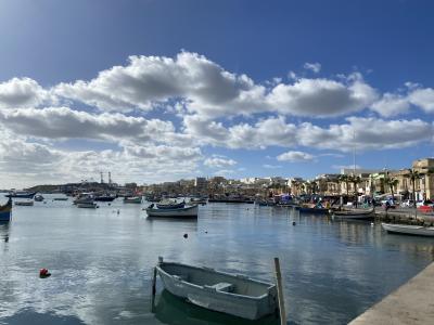 2024.1 ポルト・デュ・ソレイユでスキー&マルタ島 9マルタ共和国、マルサシュロック~帰国