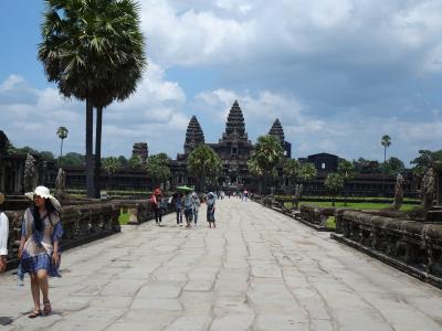 コロナ明け!4年ぶりの海外旅行@カンボジア #2 アンコール・ワットと豪雨と夕陽の遺跡群篇