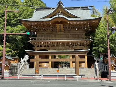 熊本の旅。建軍神社に参拝して、夜に再びホタル狩り。