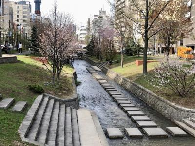札幌の発祥の地。創成川沿いを歩く
