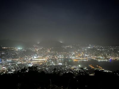 長崎マリオットと稲佐山からの夜景