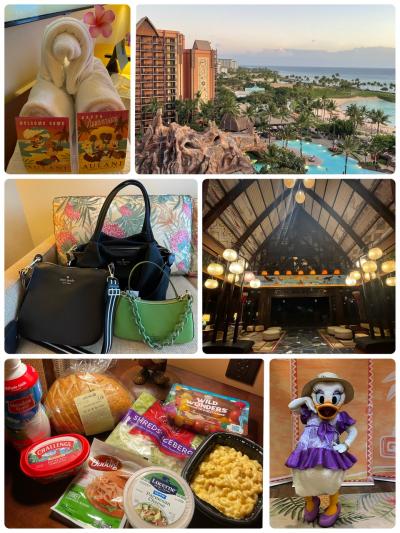 2024年夫婦デートハワイ旅⑥ワイケレアウトレット・アウラニルームツアー・キャラグリ・簡単自炊など