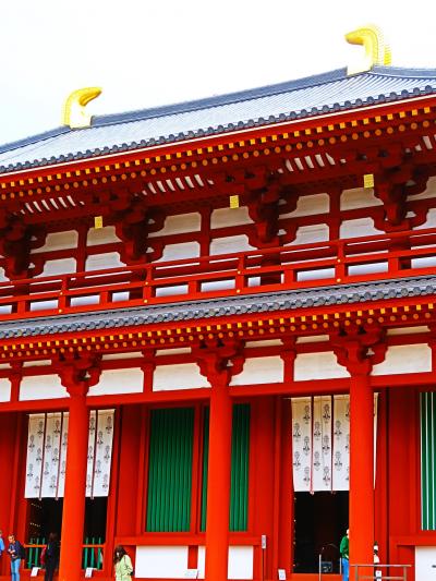 奈良-5　興福寺　中金堂-本尊/釈迦如来坐像　☆宝物館-乾漆八部衆立像など拝観　三重塔も