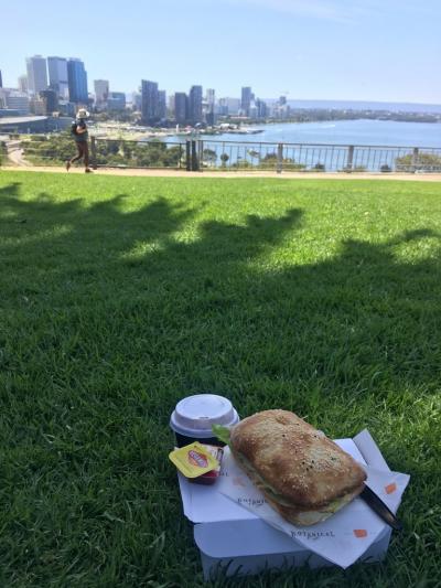 記録用：大陸横断鉄道乗車後、パース観光