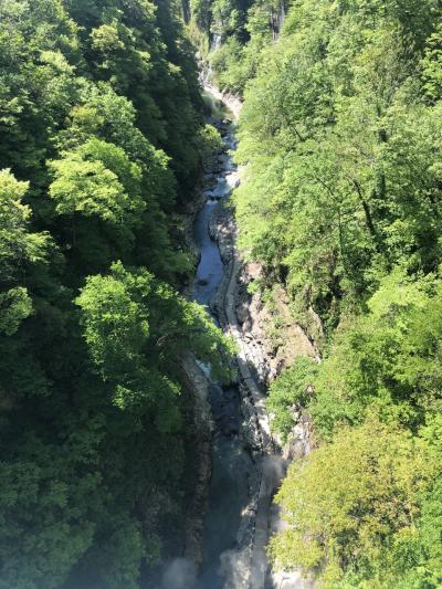 2024GW★秋田3泊4日旅行(1日目 小安峡・稲庭うどん・増田まんが美術館・鵜ノ崎海岸)