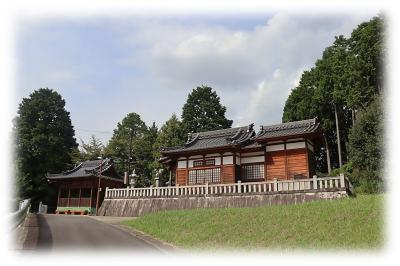 胸形神社・椀貸し池・白龍王大明神 
