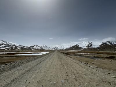 タジキスタン 6 パミールハイウェイ合流地点からホルグまで