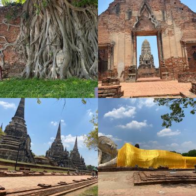 2024年GW 初めてのタイ ~猛暑の中ベタベタの観光地を巡る4泊6日過酷旅~(2日目:アユタヤ/マハナコン)