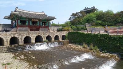 初夏の韓国歴史紀行（１）　陽光溢れる世界遺産の水原華城
