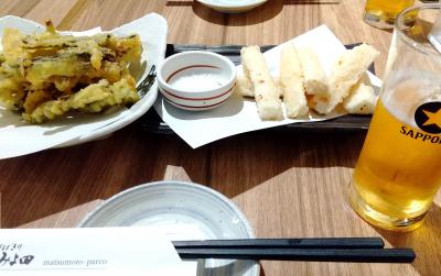 野沢菜・長芋の天ぷらから始まる松本の夜！！！