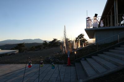 冬の軽井沢バカンス♪　Vol.75 ☆スタラス小諸：美しい夕暮れのパノラマ♪