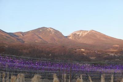 冬の軽井沢バカンス♪　Vol.77 ☆スタラス小諸：美しい夕暮れのパノラマ♪