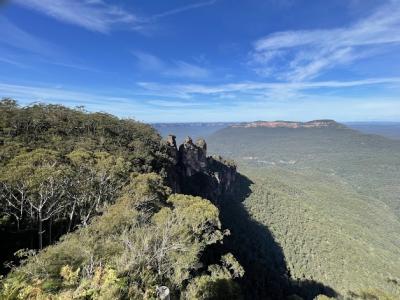 2024 GW 8泊9日　オーストラリア旅行【2】 3日目　ブルーマウンテンズでハイキング @リリアン フェルズ滞在