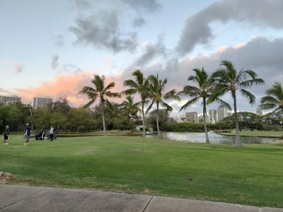 ⑭ハワイ旅行記2024、アラワイ運河ジョギング(反時計回り)