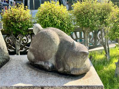 小田急電鉄の丹沢・大山フリーパスで楽しむ旅1/3、秦野駅前で「彫刻のあるまちづくり」に親しみました