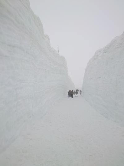 北陸バスツアー１泊２日（１）立山黒部アルペンルート