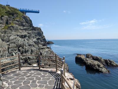 199回目訪韓(2024/5/16木～19日)⑨／⑨五六島スカイウォーク～西面で昼食＆ソルビン～帰国