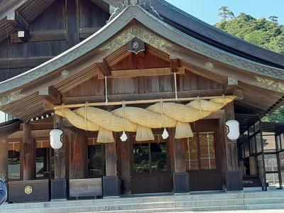 出雲大社と松江観光１ ホテル「月夜のうさぎ」に宿泊